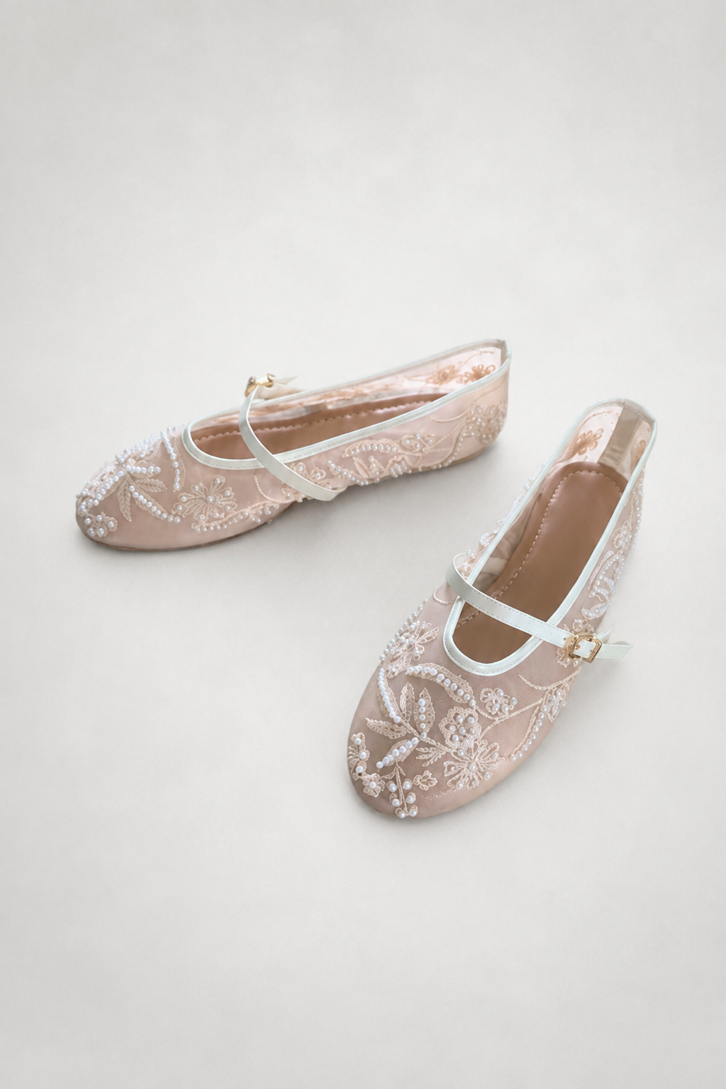 Bailarinas Mary Jane Bordadas