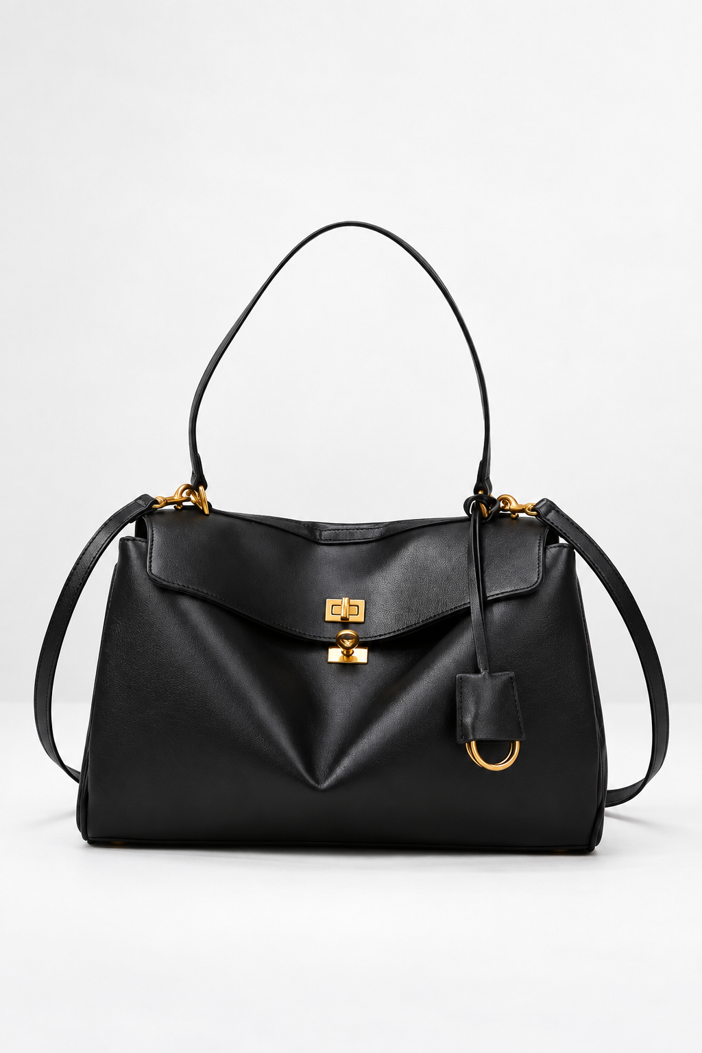 Bolso Tote Structured Negro