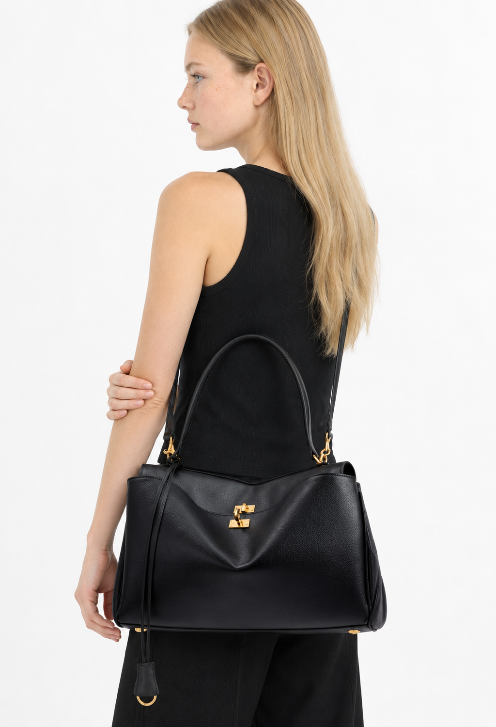 Bolso Tote Structured Negro