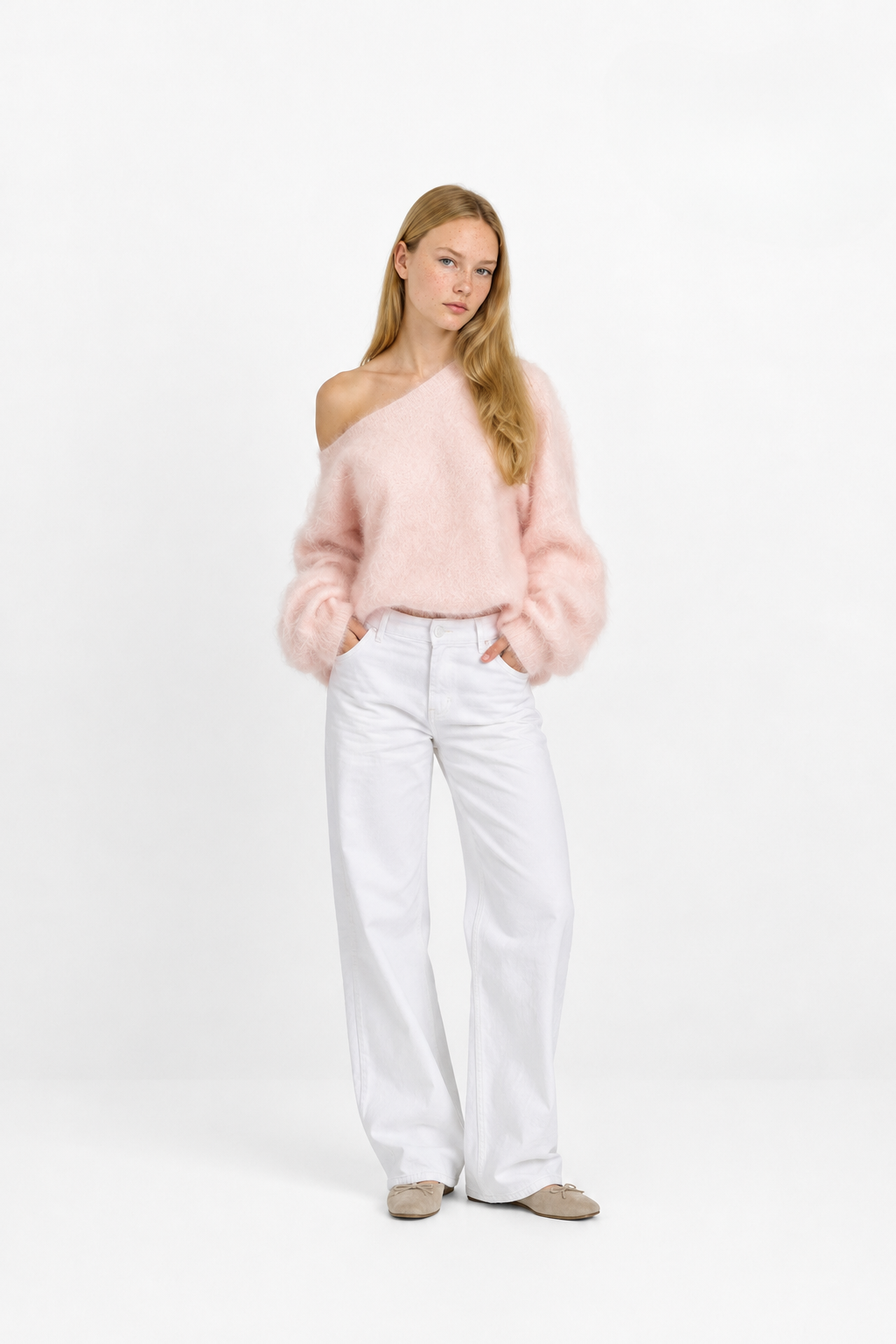 Jersey Peludo Casual de Otoño