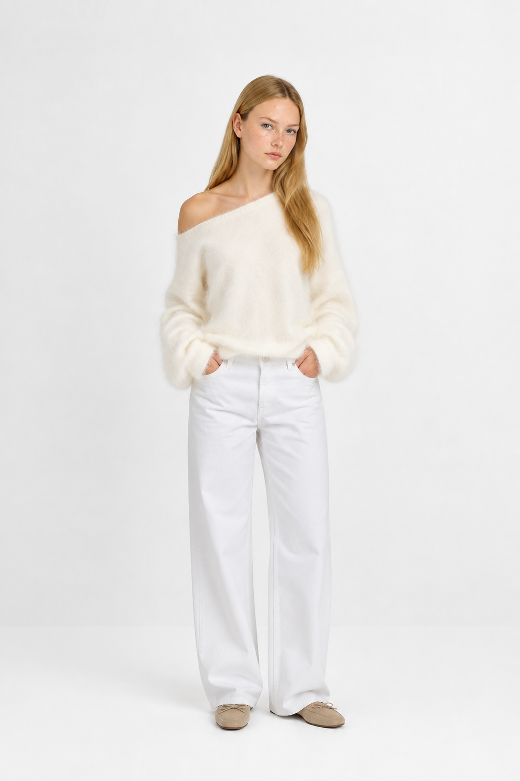 Jersey Peludo Casual de Otoño