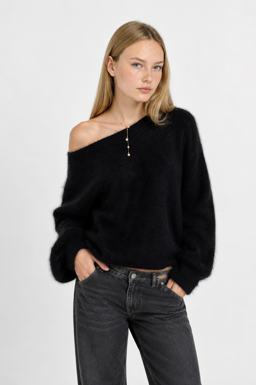 Jersey Peludo Casual de Otoño