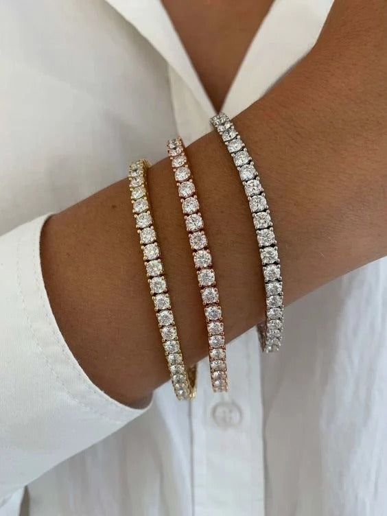 Pulsera Tennis de Circonitas Cúbicas