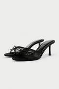 Sandalias de tacon mediano delgado simples