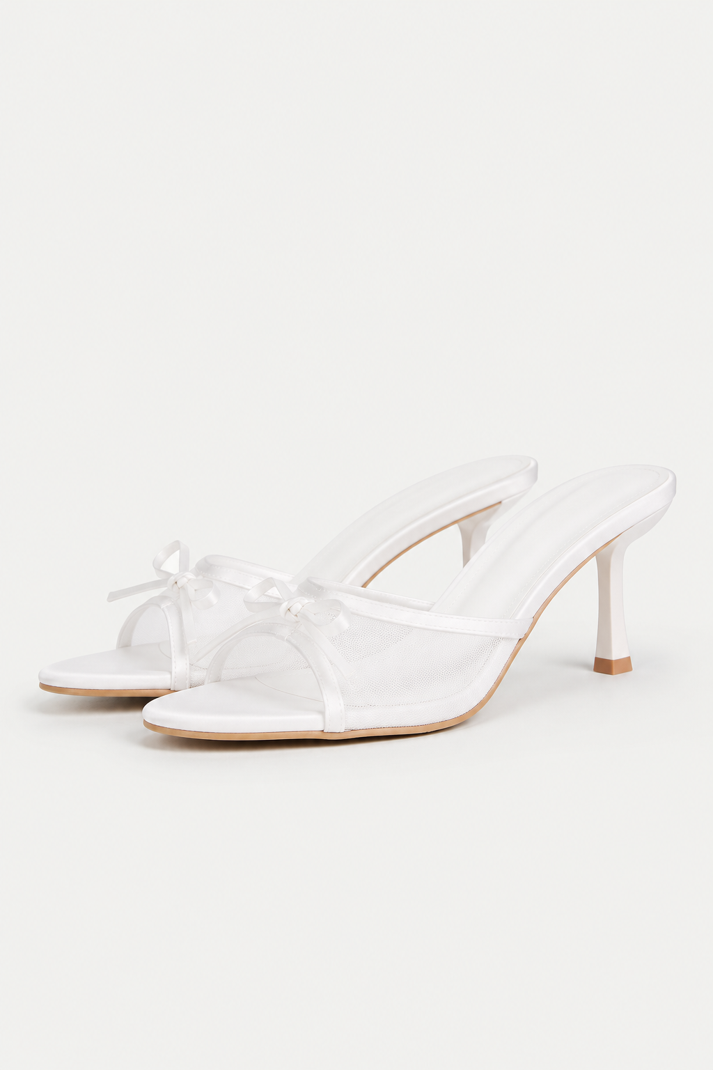 Sandalias de tacon mediano delgado simples